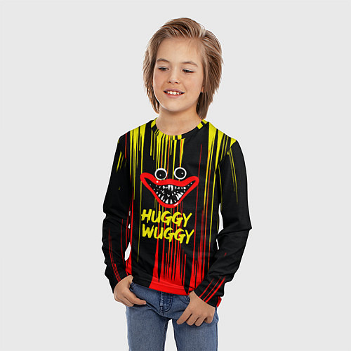 Детский лонгслив Poppy Playtime Поппи Плейтайм / 3D-принт – фото 3
