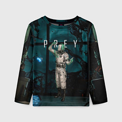 Детский лонгслив Ученный из игры Prey