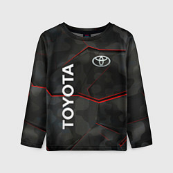 Лонгслив детский Toyota sport auto, цвет: 3D-принт