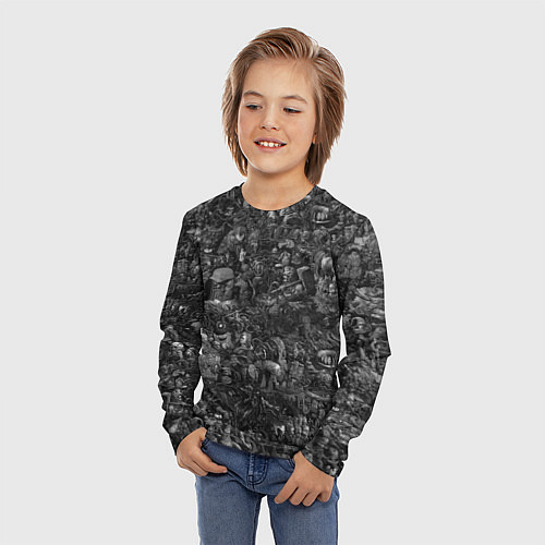 Детский лонгслив Elysium art / 3D-принт – фото 3