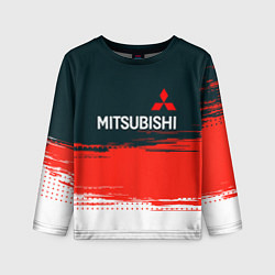Лонгслив детский Mitsubishi - Auto бренд, цвет: 3D-принт