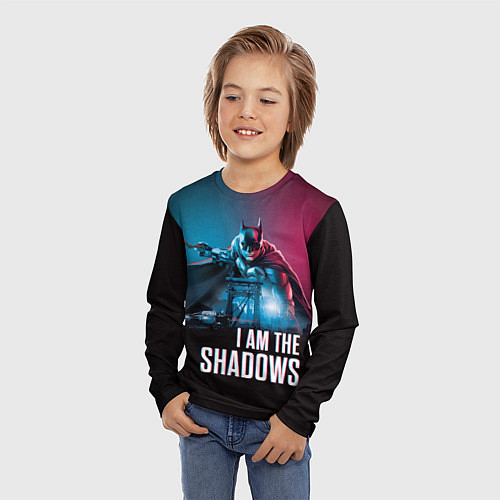 Детский лонгслив I am the shadows / 3D-принт – фото 3