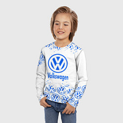 Лонгслив детский Volkswagen фольксваген, цвет: 3D-принт — фото 2