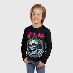 Лонгслив детский Blink 182 Блинк 182, цвет: 3D-принт — фото 2