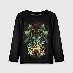 Лонгслив детский Величайший Ктулху, цвет: 3D-принт