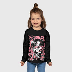 Лонгслив детский НЕДЗУКО МАГИЯ КРОВИ, цвет: 3D-принт — фото 2