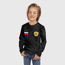Лонгслив детский ФОРМА РОССИИ RUSSIA UNIFORM, цвет: 3D-принт — фото 2