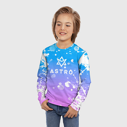Детский лонгслив Astro / 3D-принт – фото 3