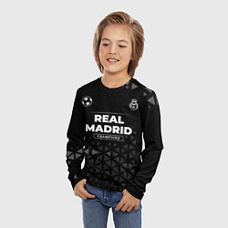 Лонгслив детский Real Madrid Форма Champions, цвет: 3D-принт — фото 2