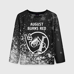 Лонгслив детский August Burns Red - КОТ - Краска, цвет: 3D-принт