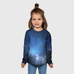 Лонгслив детский Манящий космос, цвет: 3D-принт — фото 2