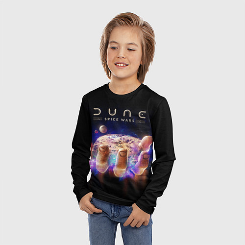 Детский лонгслив Dune spice wars / 3D-принт – фото 3