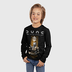 Лонгслив детский Dune: Spice Wars фракция фримены, цвет: 3D-принт — фото 2