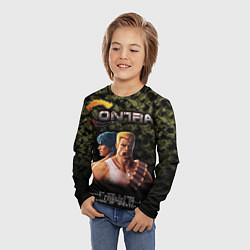 Лонгслив детский Contra gamer, цвет: 3D-принт — фото 2