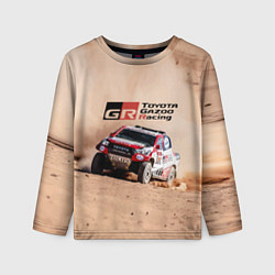 Лонгслив детский Toyota Gazoo Racing Desert Rally, цвет: 3D-принт