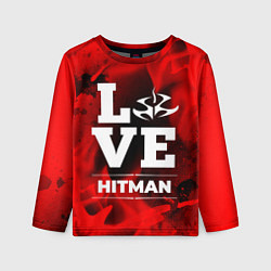 Лонгслив детский Hitman Love Классика, цвет: 3D-принт