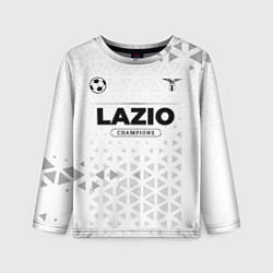 Лонгслив детский Lazio Champions Униформа, цвет: 3D-принт