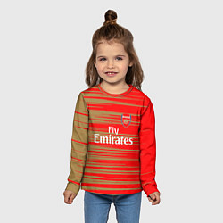 Лонгслив детский Arsenal fly emirates, цвет: 3D-принт — фото 2