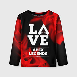 Лонгслив детский Apex Legends Love Классика, цвет: 3D-принт
