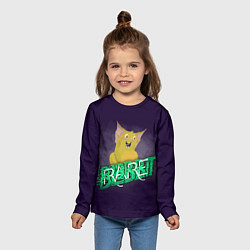 Лонгслив детский Blabbit Rare, цвет: 3D-принт — фото 2