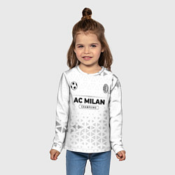 Лонгслив детский AC Milan Champions Униформа, цвет: 3D-принт — фото 2