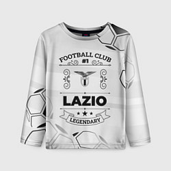 Лонгслив детский Lazio Football Club Number 1 Legendary, цвет: 3D-принт
