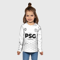 Лонгслив детский PSG Champions Униформа, цвет: 3D-принт — фото 2