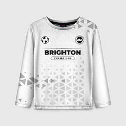 Детский лонгслив Brighton Champions Униформа