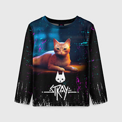 Лонгслив детский Stray Cat: Бродячий Кот, цвет: 3D-принт