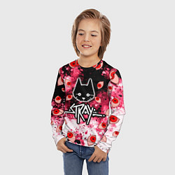 Лонгслив детский STRAY HORROR, цвет: 3D-принт — фото 2