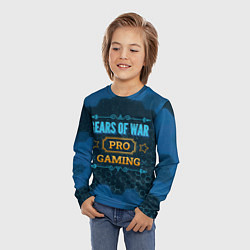 Лонгслив детский Игра Gears of War: pro gaming, цвет: 3D-принт — фото 2