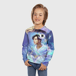 Лонгслив детский BTS JK, цвет: 3D-принт — фото 2
