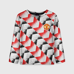 Лонгслив детский Manchester United - Pre Match Top 202223, цвет: 3D-принт