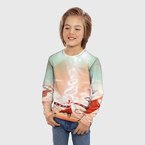 Детский лонгслив Великое приключение - Journey / 3D-принт – фото 3