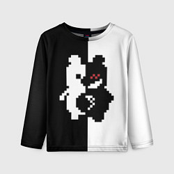 Лонгслив детский Monokuma pixel, цвет: 3D-принт