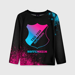 Лонгслив детский Hoffenheim - neon gradient, цвет: 3D-принт