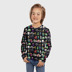 Лонгслив детский Minecraft game characters, цвет: 3D-принт — фото 2