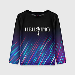Детский лонгслив Hellsing stream