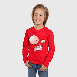 Лонгслив детский Plants vs Zombies - Перчик, цвет: 3D-принт — фото 2