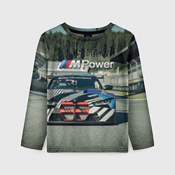Лонгслив детский BMW M Power - Motorsport - Racing team, цвет: 3D-принт