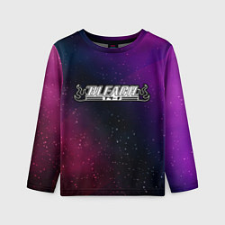 Лонгслив детский Bleach gradient space, цвет: 3D-принт