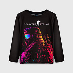 Лонгслив детский CS:GO, Art, цвет: 3D-принт