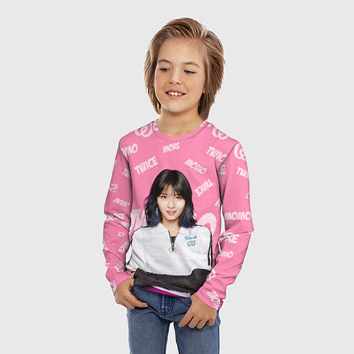 Детский лонгслив Momo / 3D-принт – фото 3