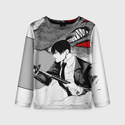 Лонгслив детский Аки и демон лис, цвет: 3D-принт