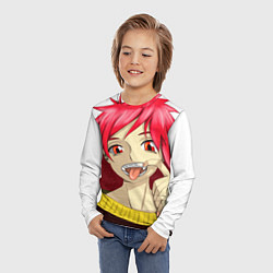Лонгслив детский Animegirl, цвет: 3D-принт — фото 2