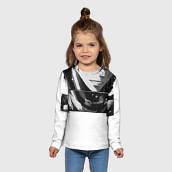 Лонгслив детский Manga, цвет: 3D-принт — фото 2