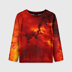 Лонгслив детский Бесконечность не предел, цвет: 3D-принт