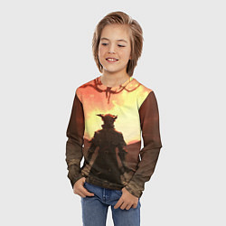 Лонгслив детский Охотник против сущности, цвет: 3D-принт — фото 2
