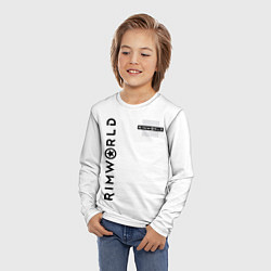 Лонгслив детский Rimworld, цвет: 3D-принт — фото 2