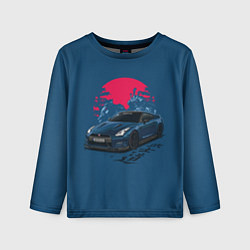 Лонгслив детский Nissan GTR Godzilla, цвет: 3D-принт